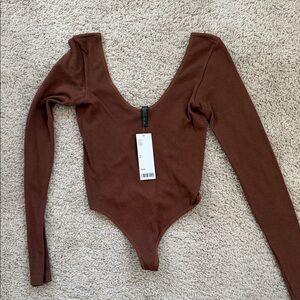 NWT Urban Outfitters Brown Bodysuit